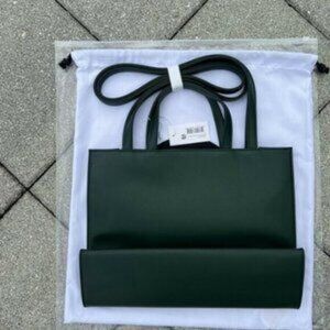 Telfar Medium dark Green Shopping Bag